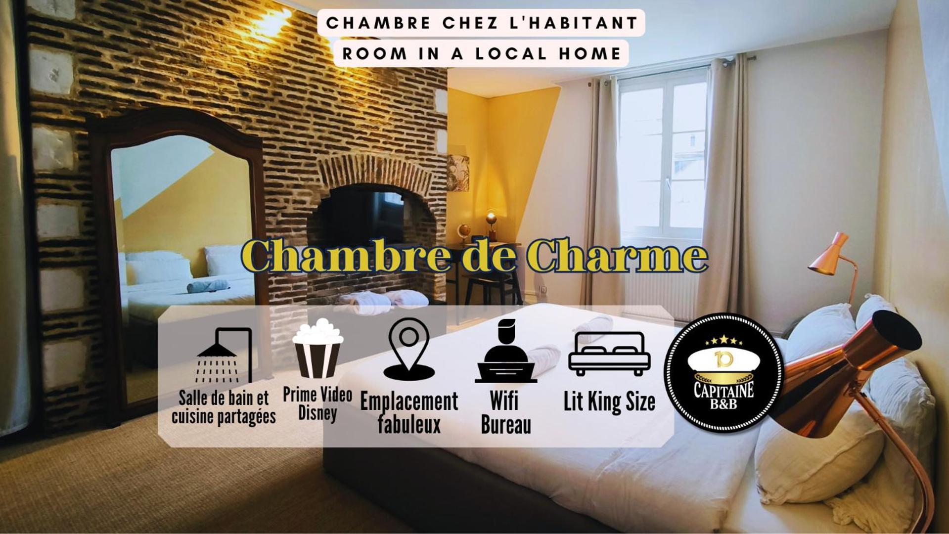 Chambre Privee Confort Charme Hypercentre Chez L'Habitant Troyes Exterior foto